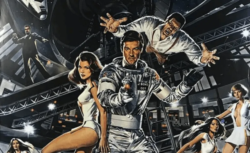 Affisch för filmen Moonraker